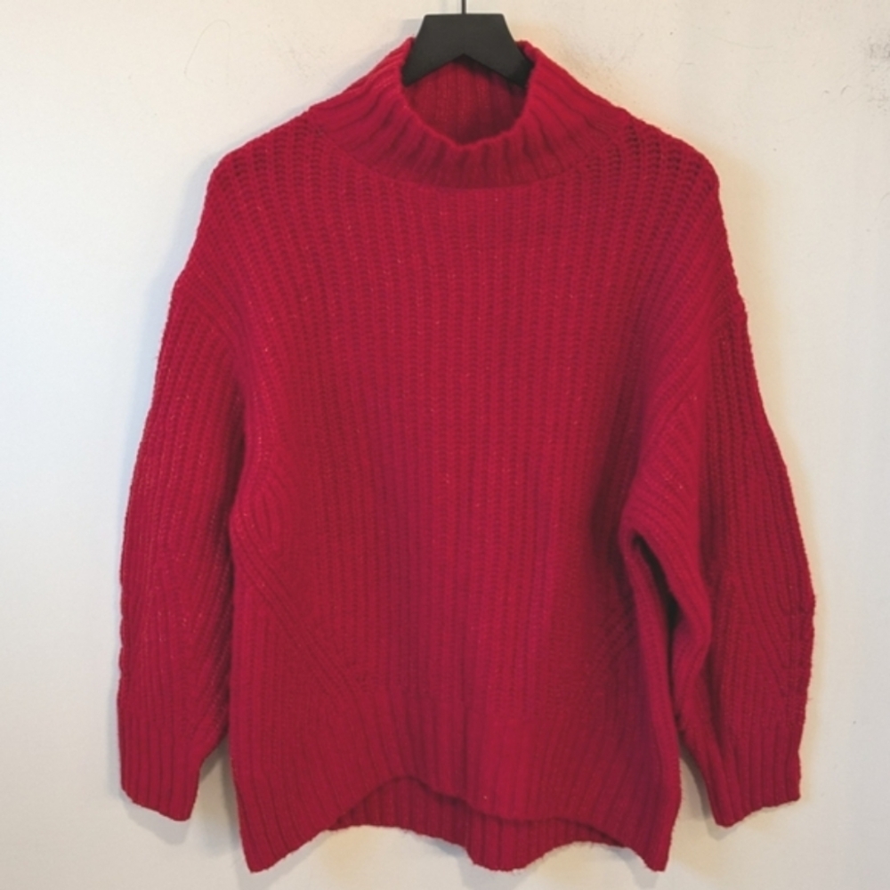 Maeve by Anthropologie Red Sweater